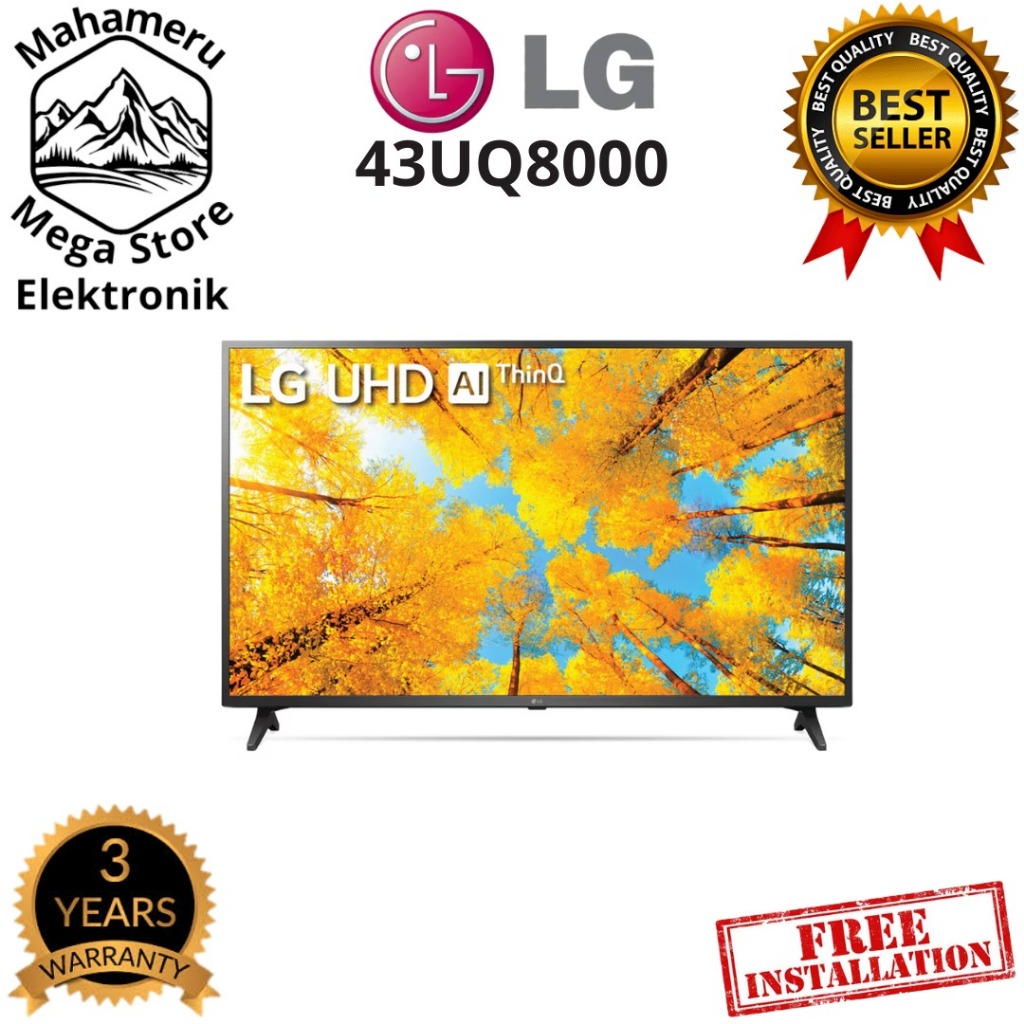 LED TV 43 INCH LG 43UQ8000PSC 4K Smart TV LG 43UQ8000 4K Smart UHD 43