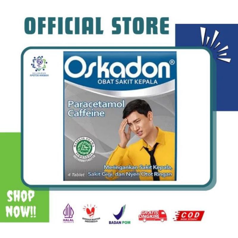 Oskadon tablet atasi nyeri sakit kepala sakit gigi