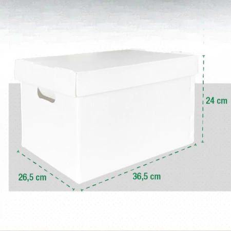 

10 pcs box arsip file dokumen kantor dus premium penyimpanan berkas bahan tebal ukuran 37x27x24