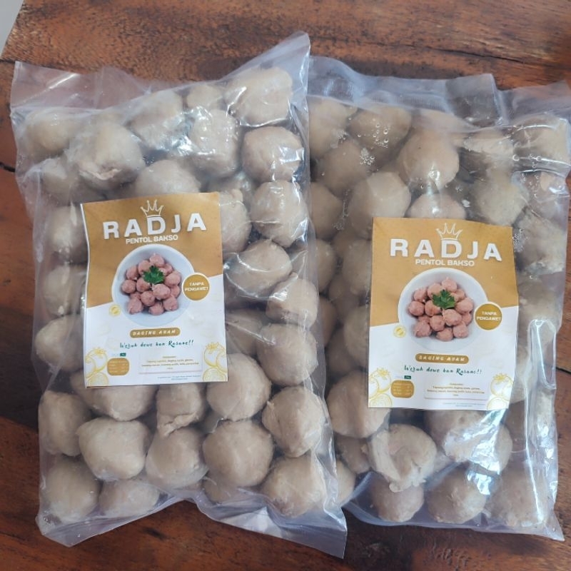 

pentol bakso Radja/raja bakso ayam 500gr isi 50