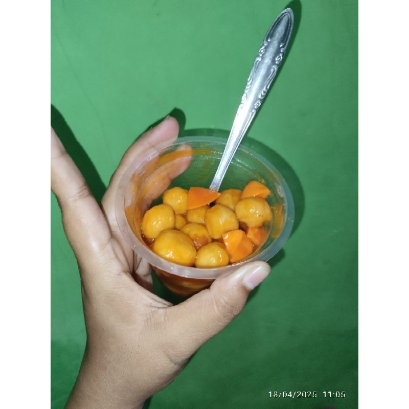 

boci ndower isi boci 20 1 baso udang besar bumbu pedas gila pedas manis, original!!