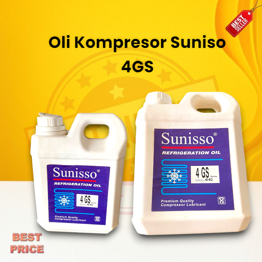 Oli Kompresor Suniso 4GS – Pelumas Andal untuk AC & Kulkas