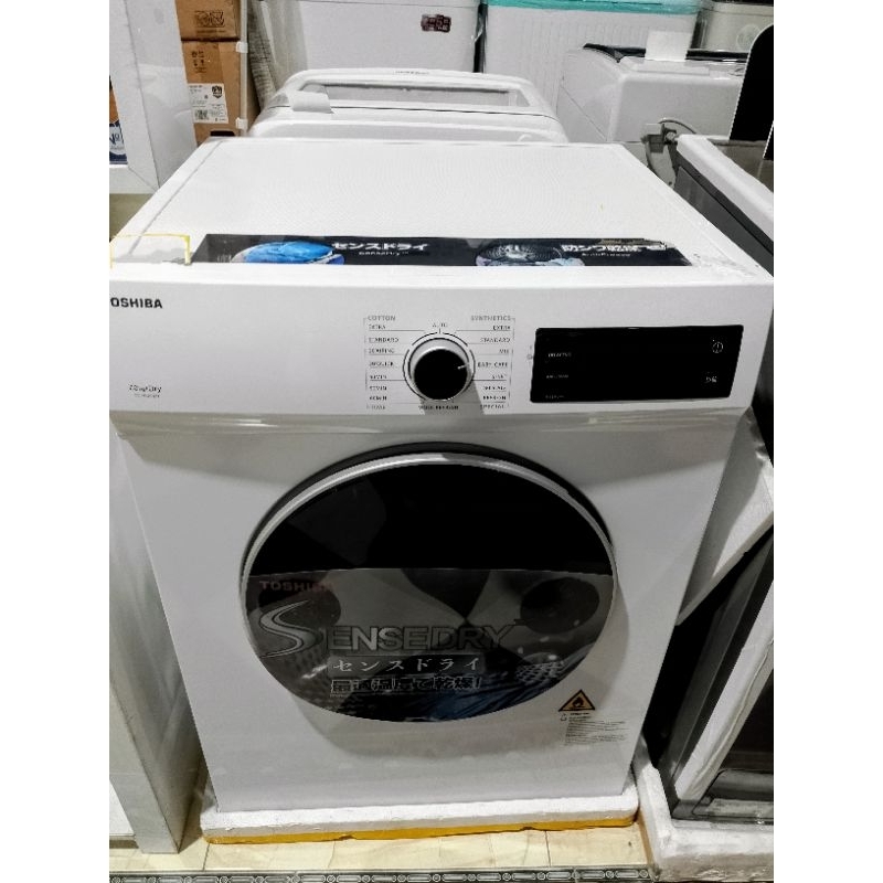 TOSHIBA TD H80SEN Dryer 8 Kg / Mesin Pengering Pakaian 8 Kg