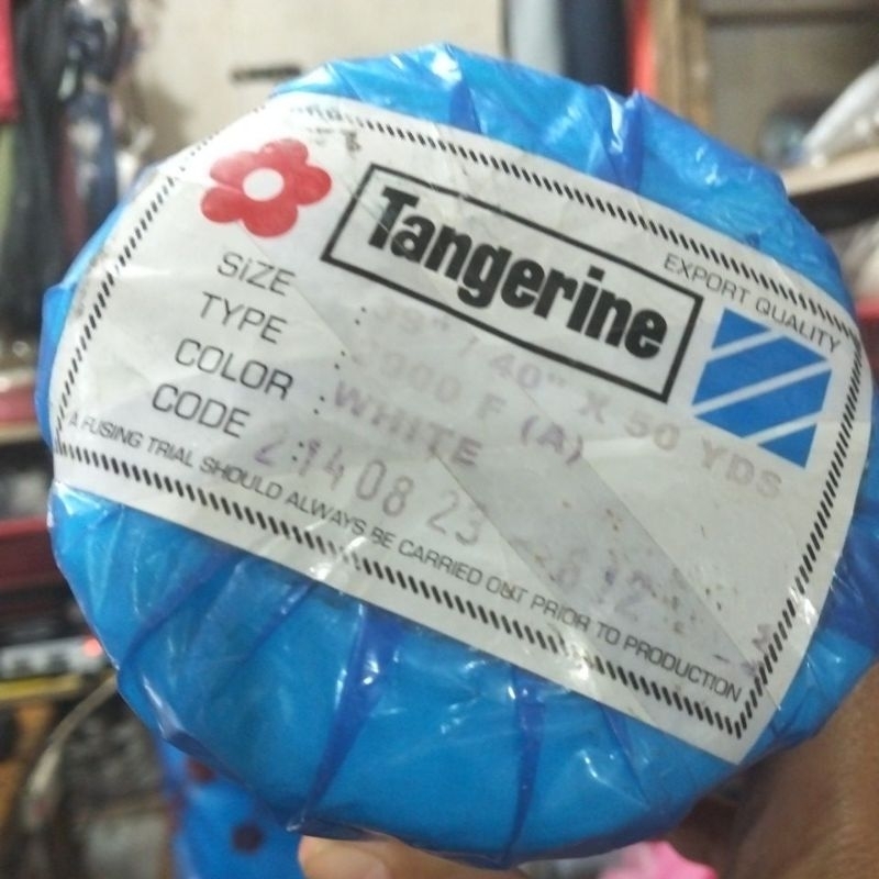 Kain kapas tipis 2000 F ( Tangerine )