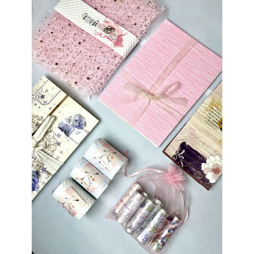 

(Kiricart) Special Handmade Bundle pack Journal Scrapbook