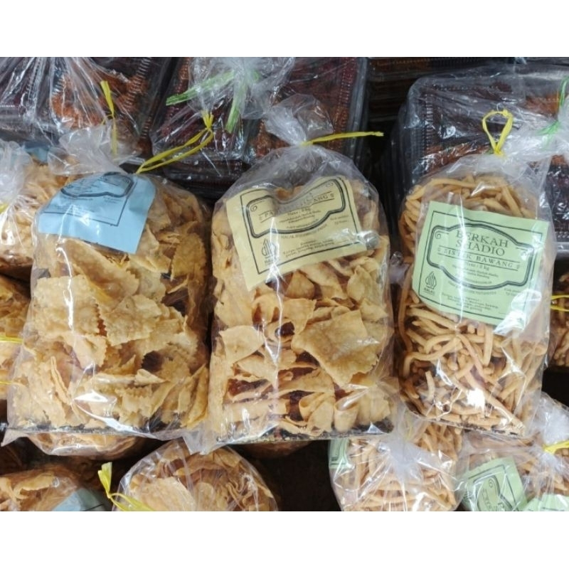 

sistik dan pangsit bawang