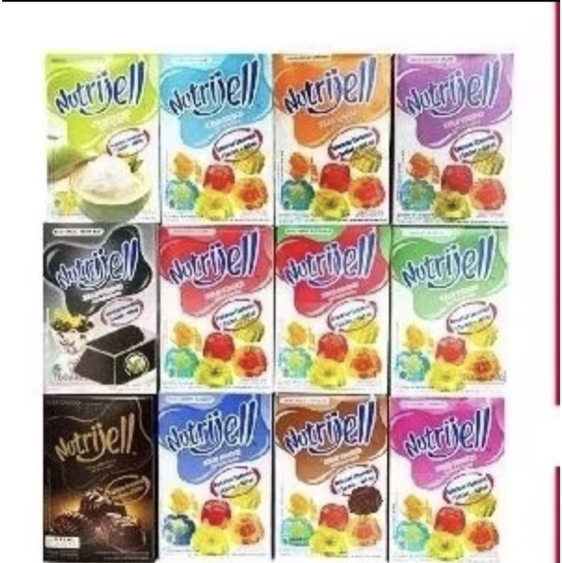 

Jelly NUTRIJEL EKONOMIS SACHET 10 gr ( 1 DUS ISI 12 pcs)