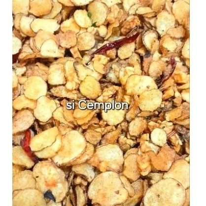 

si Cemplon Kering Kentang Tempe Non Msg 100g