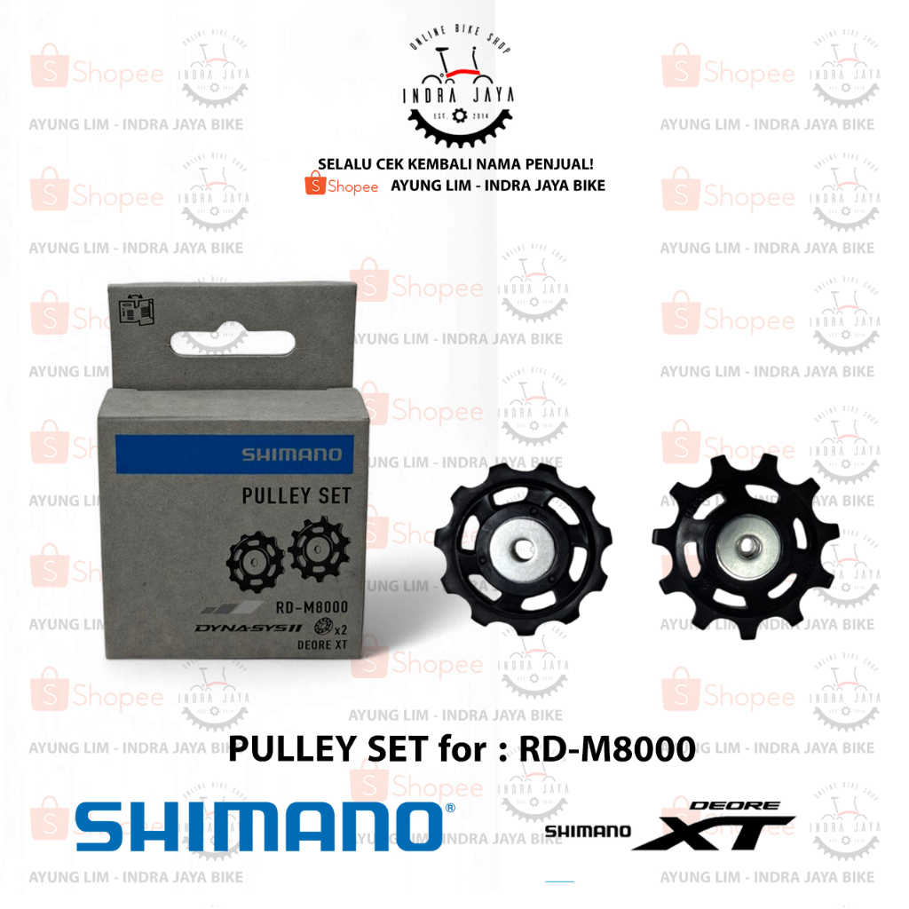 SHIMANO PULLEY SET RD-M8000 - DEORE XT