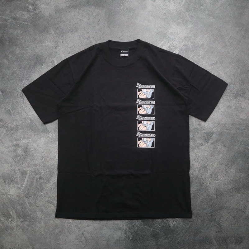 SCREWED SUPPLY | Black | Cotton 20s | 016