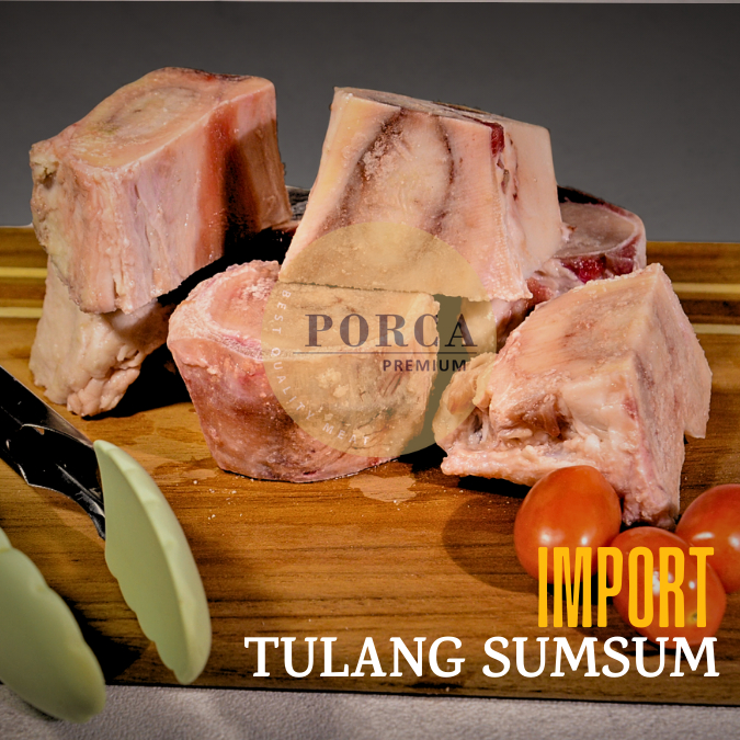 

Tulang Sumsum Kaki Sapi Potongan - PORCA