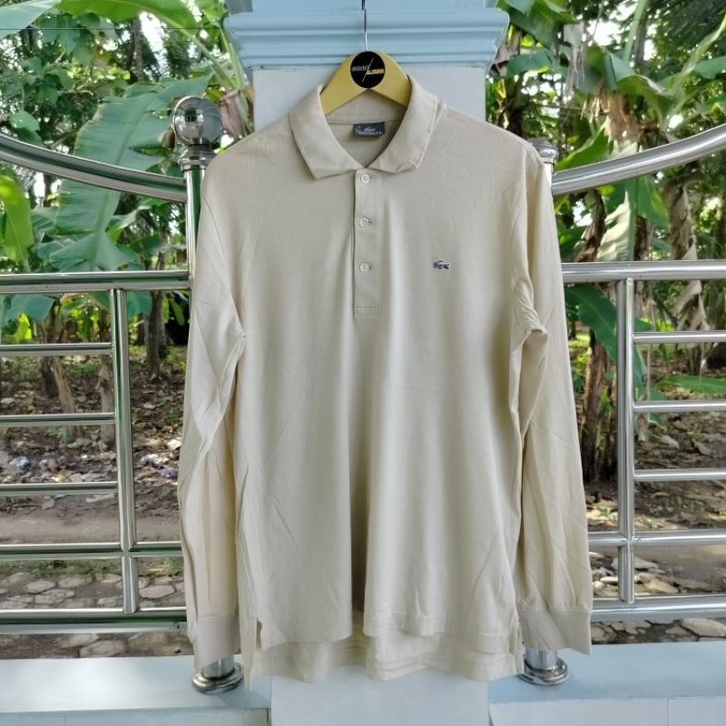 Long Sleeve / Polo Shirt / Vintage / Second / Lacoste
