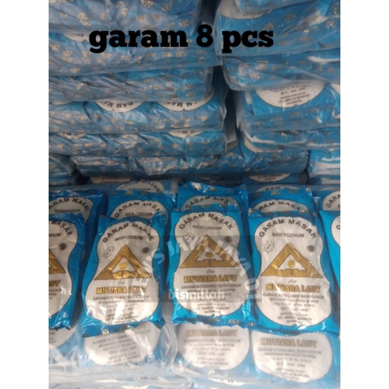 

8 PCS GARAM MASAK BERYODIUM MURAH BERKUSLITAS
