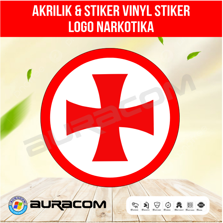 

AKRILIK & STIKER VINYL Stiker Logo Narkotika (E52)