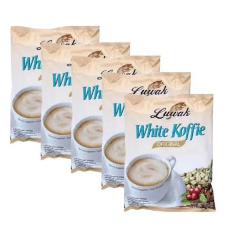 

Luwak White Coffee @20gr x 5 Sachet (Setengah Renceng)