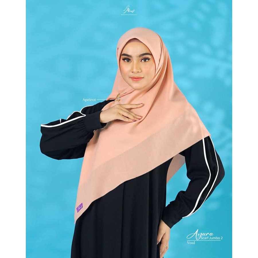 SCARF TERBARU // AYURA SCARF JUMBO AR RAFI TERBARU // SCARF AR RAFI // AR RAFI // scarf terbaru // s
