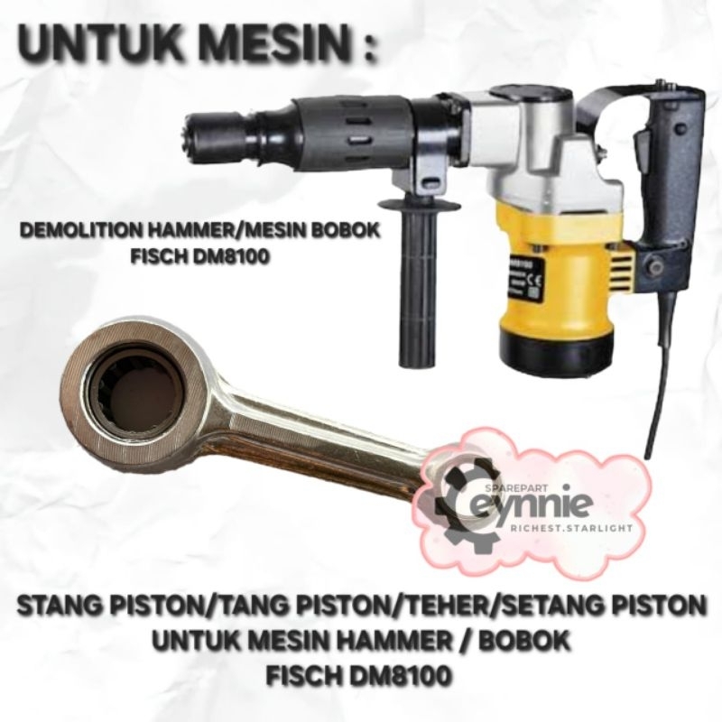 STANG PISTON FISCH DM8100 STANG PISTON DM8100 UNTUK MESIN JACK HAMMER DRILL FISCH DM8100