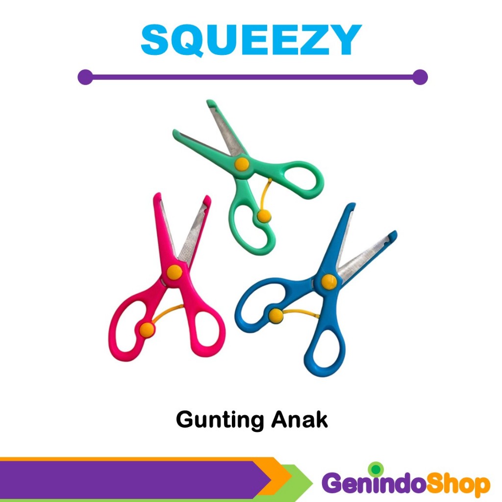 

Gunting Anak / Kids Scissor Squeezy