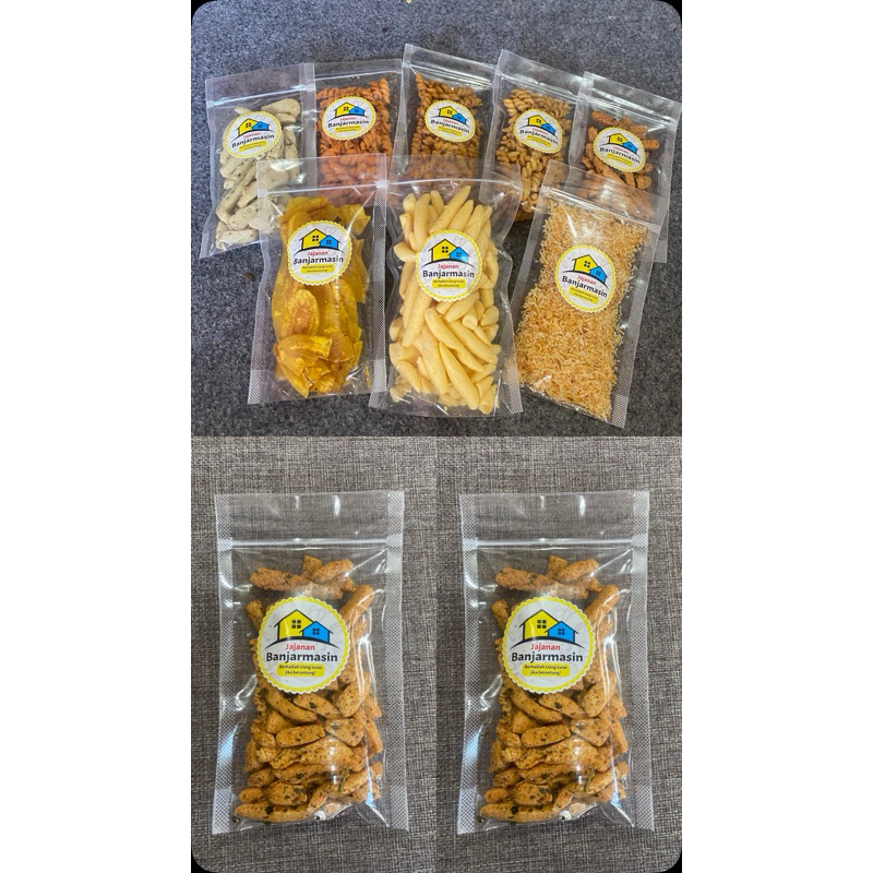 

cemilan 5000 an berhadiah, varian basreng pedas daun jeruk