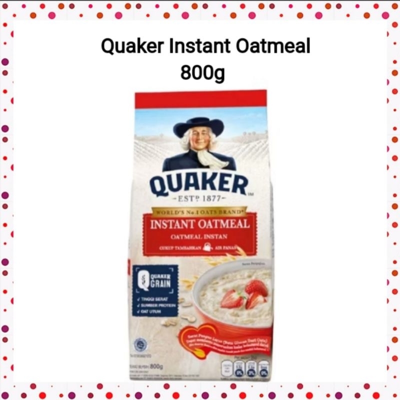 

Quaker Instant Oatmeal 800g