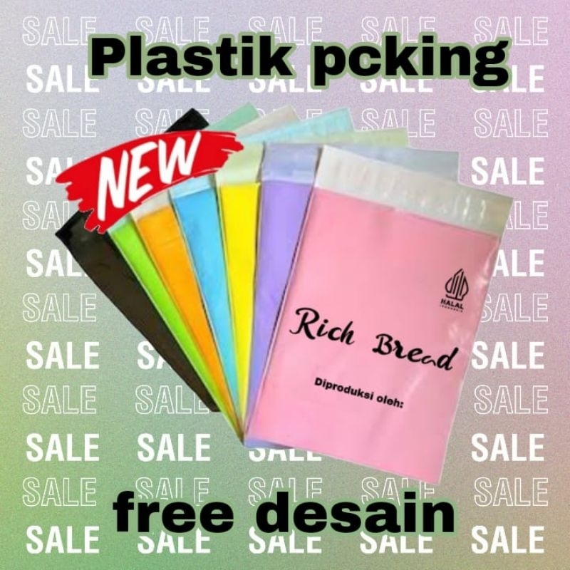 

Plastik polymayler custom sablon plastik packing ukuran 30x40
