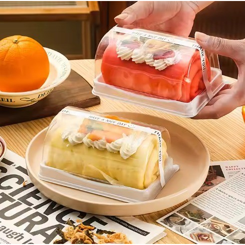 Blister Box Tray Mika Kue Cake Bolu Gulung W1165