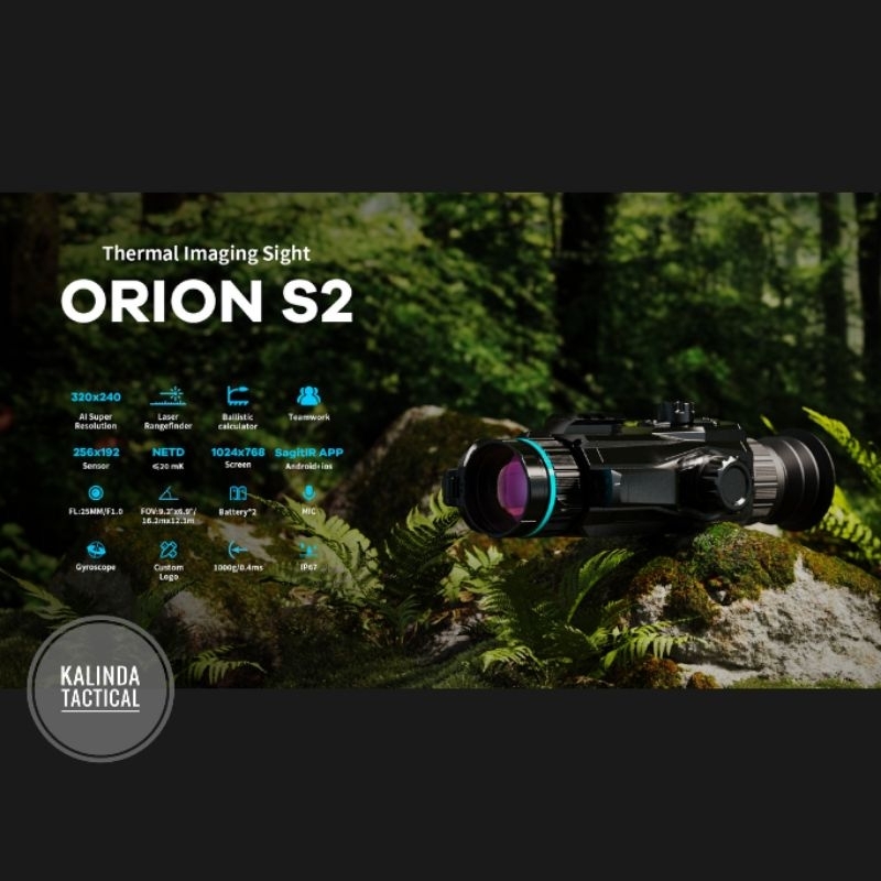 Tactical Thermal Scope Jituhunt Orion S2 Teropong Thermal