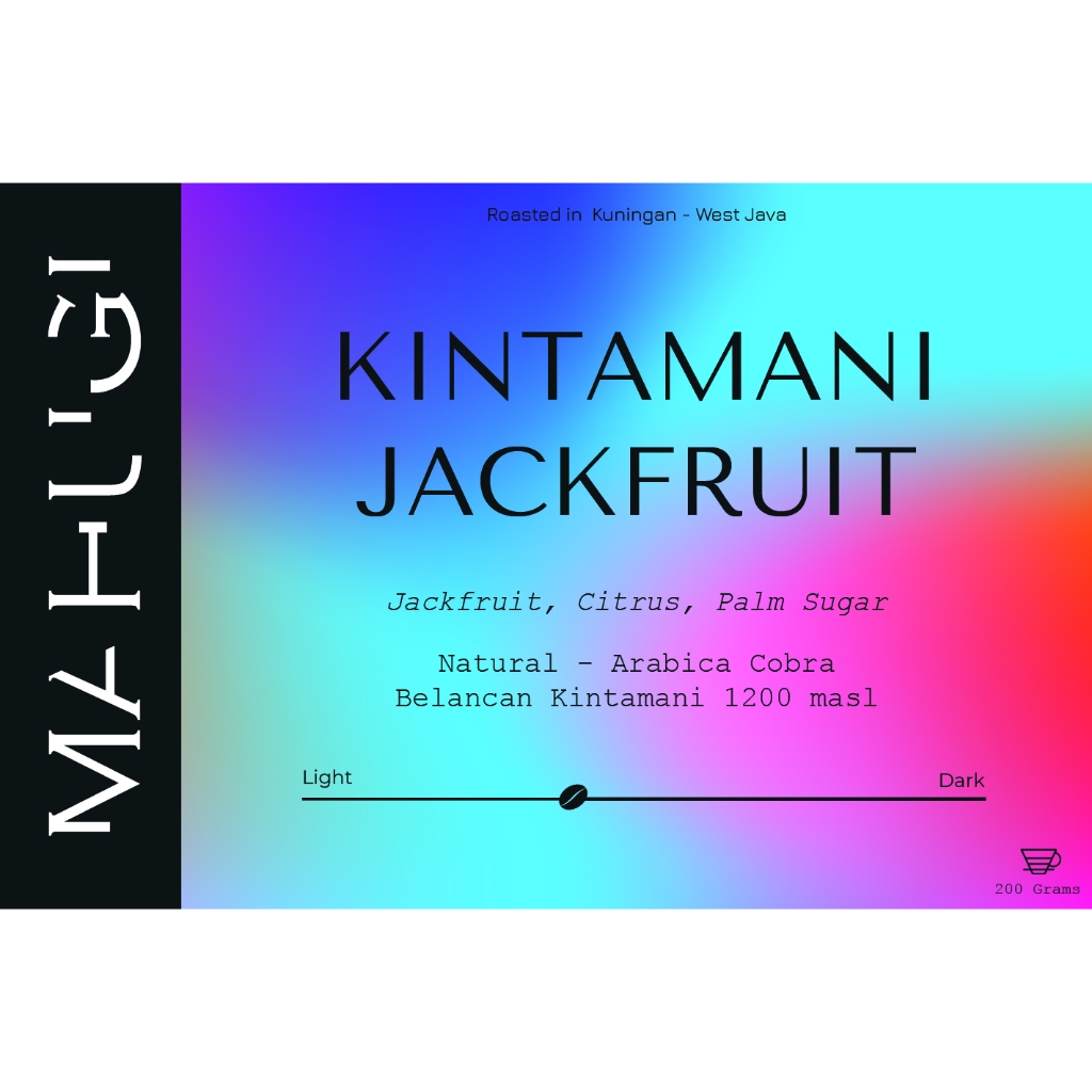 

Mahugi Coffee Kintamani Jackfruit - Natural - Speciality Filter Coffee