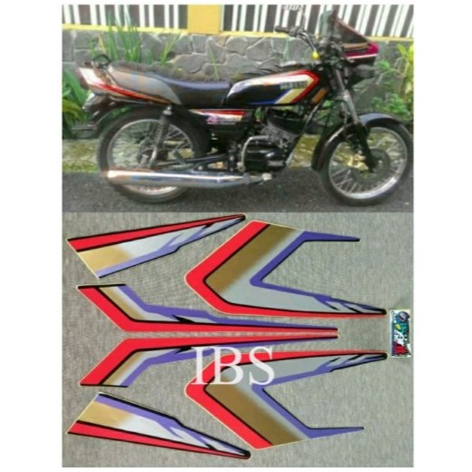 STRIPING RX SPECIAL MERAH 1995 STIKER LIS YAMAHA