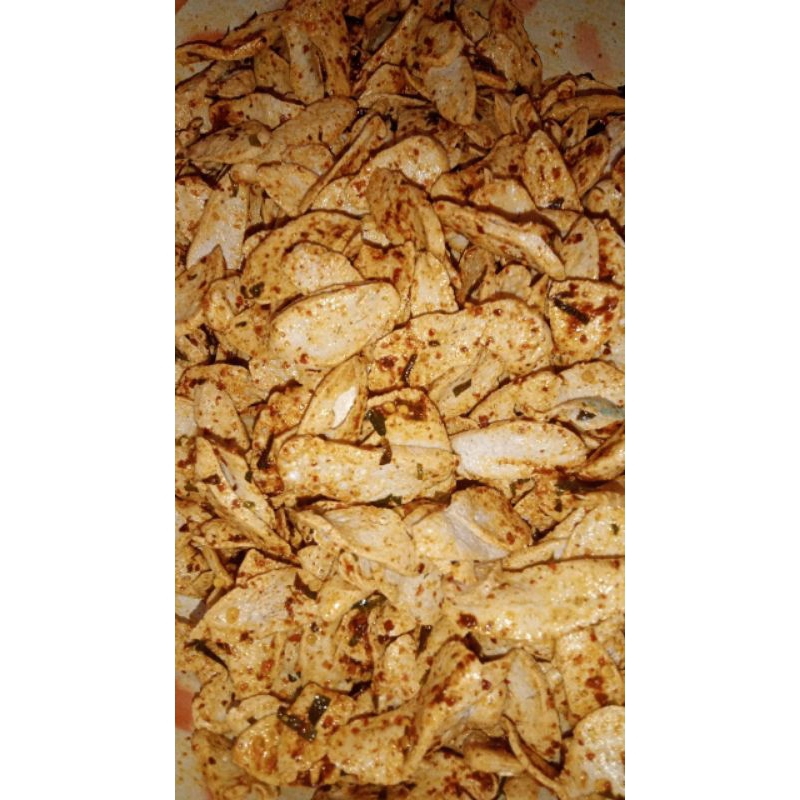 

Ngwonahhh.snack Otak-otak pedas ekstra Daun Jeruk/ Cemilan pedas/ snack pedas