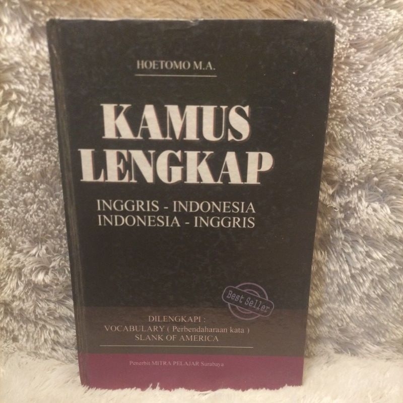 kamus lengkap inggris-indonesia, indonesia-inggris hardcover