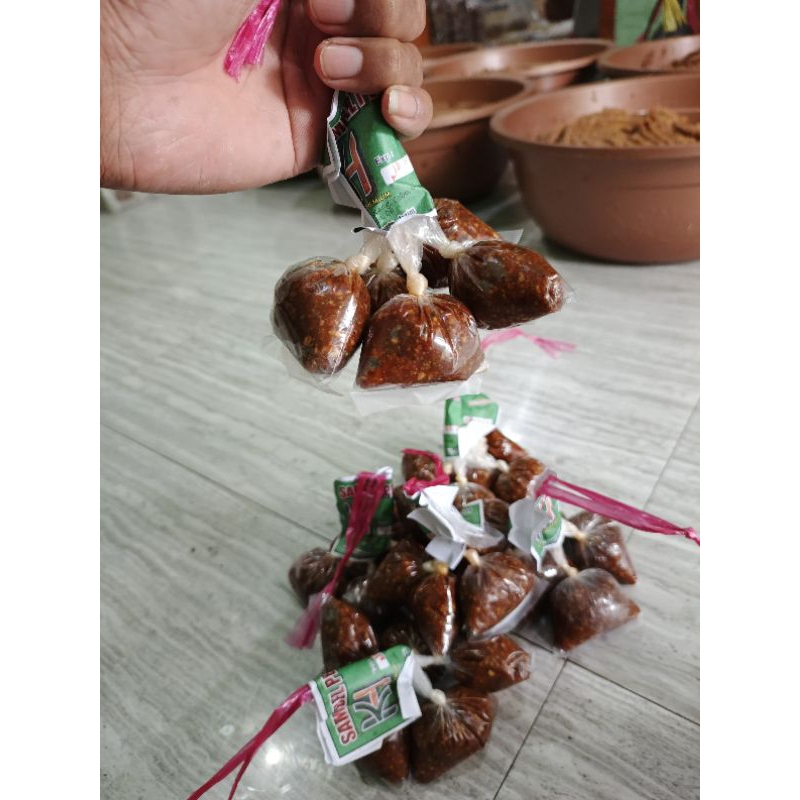 

BUMBU PECEL KHAS NGANJHK kemasan rentengan kecil isi 5 pcs