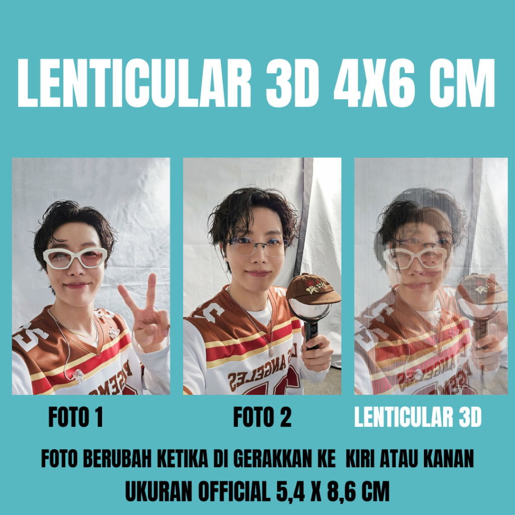 

LENTICULAR 3D 4X6 CM CUSTOM