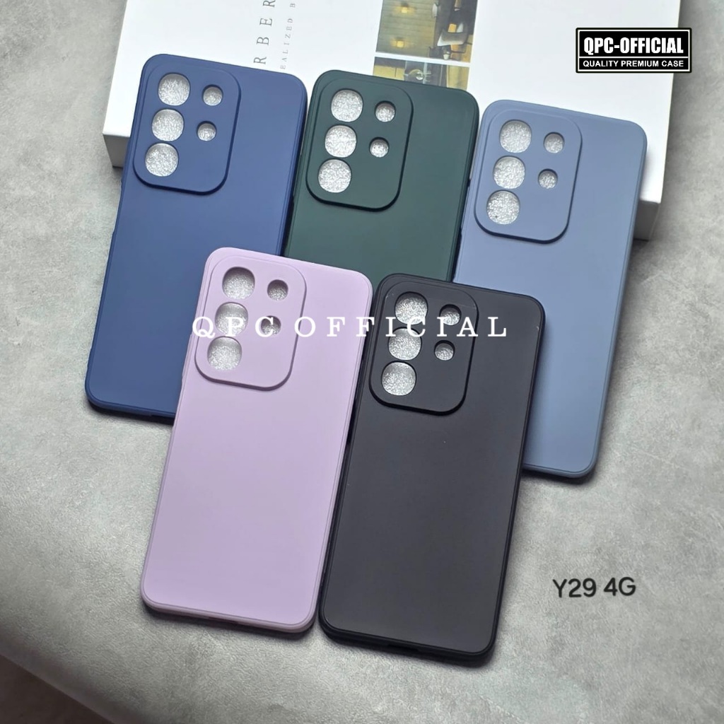 Vivo Y29 4G Softcase Macaron Square / Case Square Edge Case Vivo Y29 4G