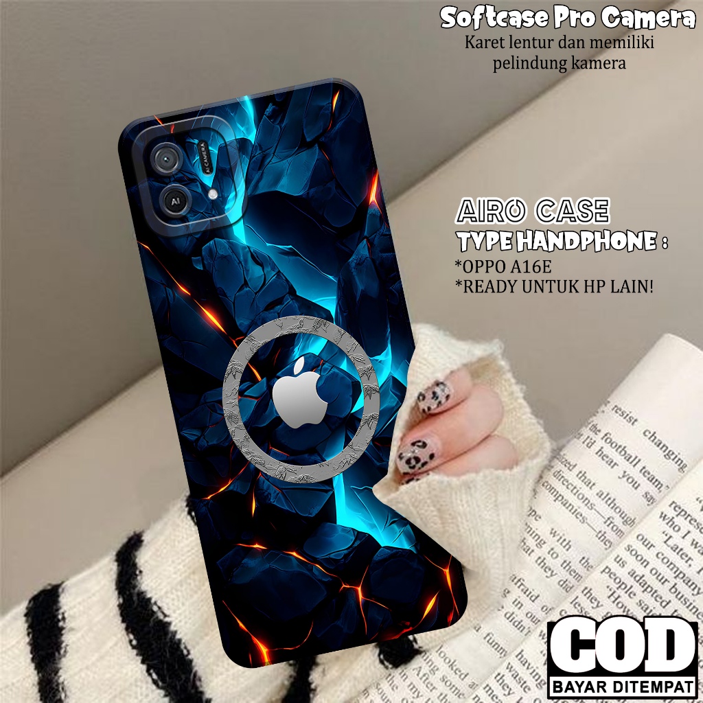 Case OPPO A16E - Softcase OPPO A16E - Fashion Case BRANDED - Casing OPPO A16E - Softcase Pro Camera 