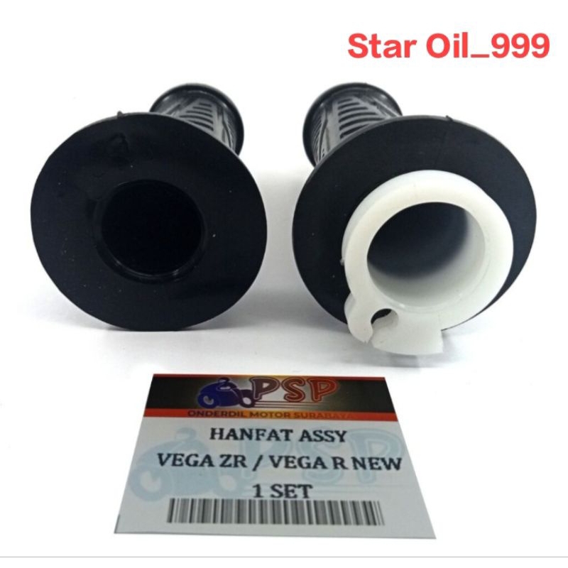 Hanfat/Karet Stang/Hand Pad+Pipa Gas 1 Set Motor Yamaha Vega ZR/Vega R New/Jupiter Z