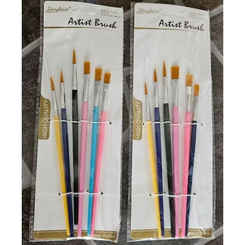 

Kuas Lukis Set Isi 6 [ART BRUSH]
