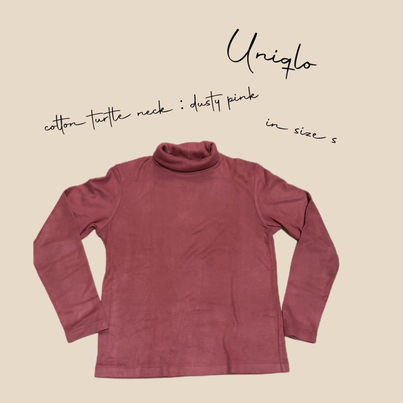 Uniqlo Turtle Neck - Preloved
