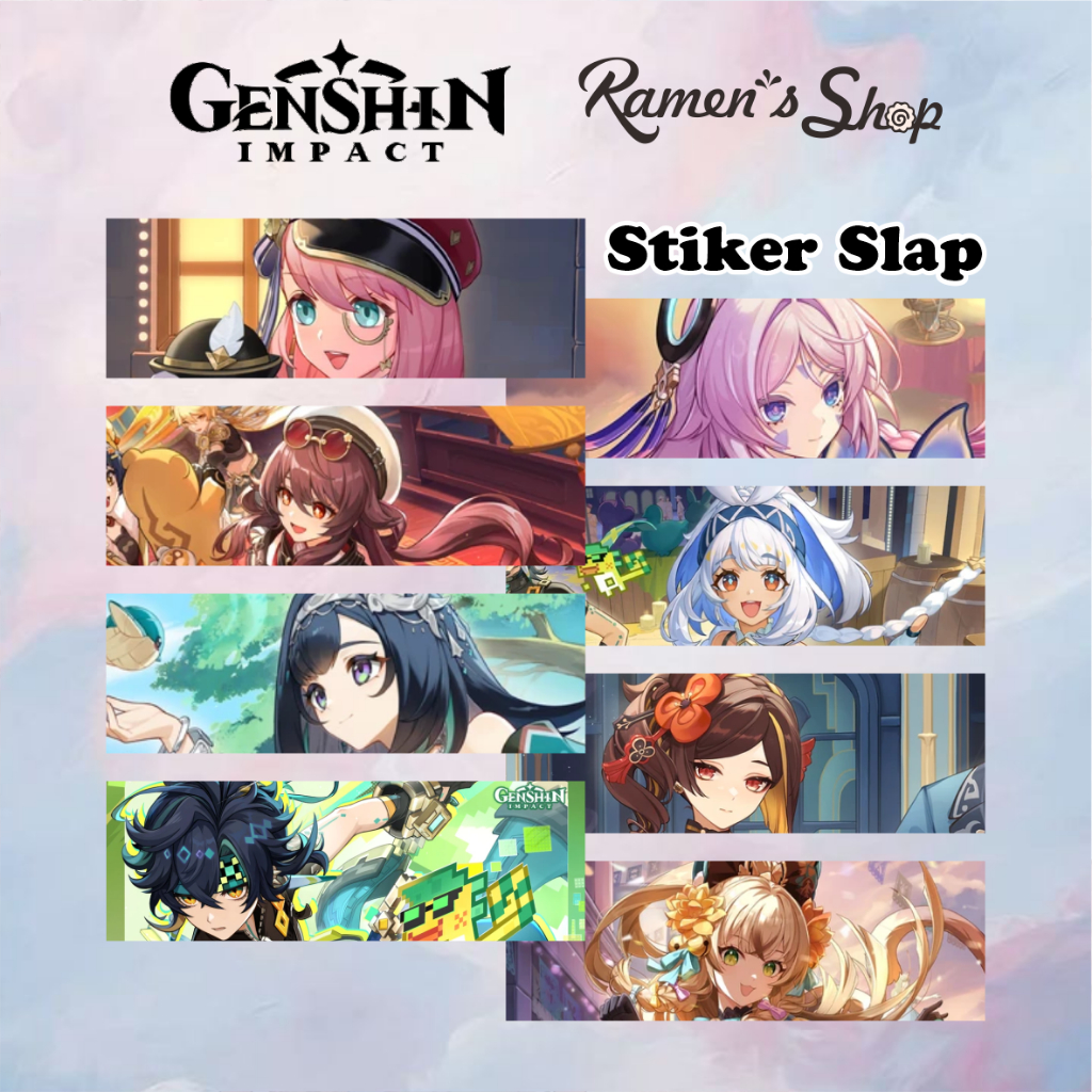 

Sticker Slap Genshin Impact Premium Anti Air (Waterproof)
