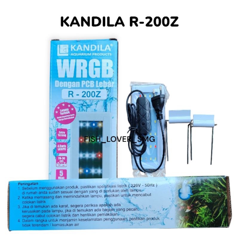 KANDILA R200Z lampu aquarium/ Led aquarium/ lampu kandila