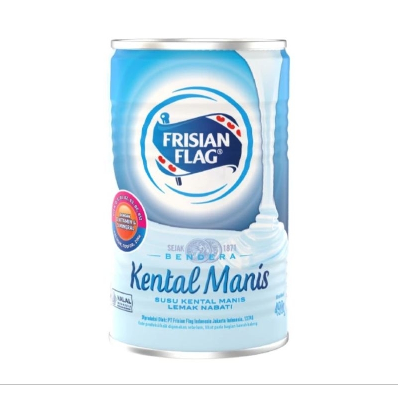 

Frisian Flag Susu Kental Manis Kaleng 490Gr