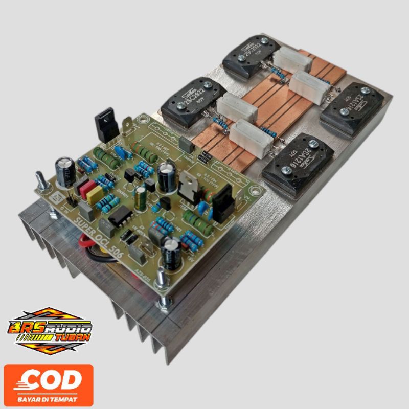KIT DRIVER SOCL 506 PRO PLUS 2set SANKEN 5DY ORIGINAL Pcb Fiber fr4