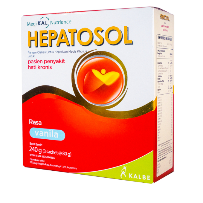 

Hepatosol Vanilla 240gr