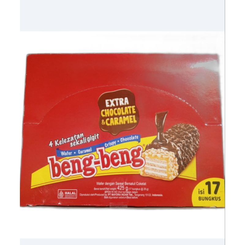 

beng beng wafer dengan sereal bersalut coklat