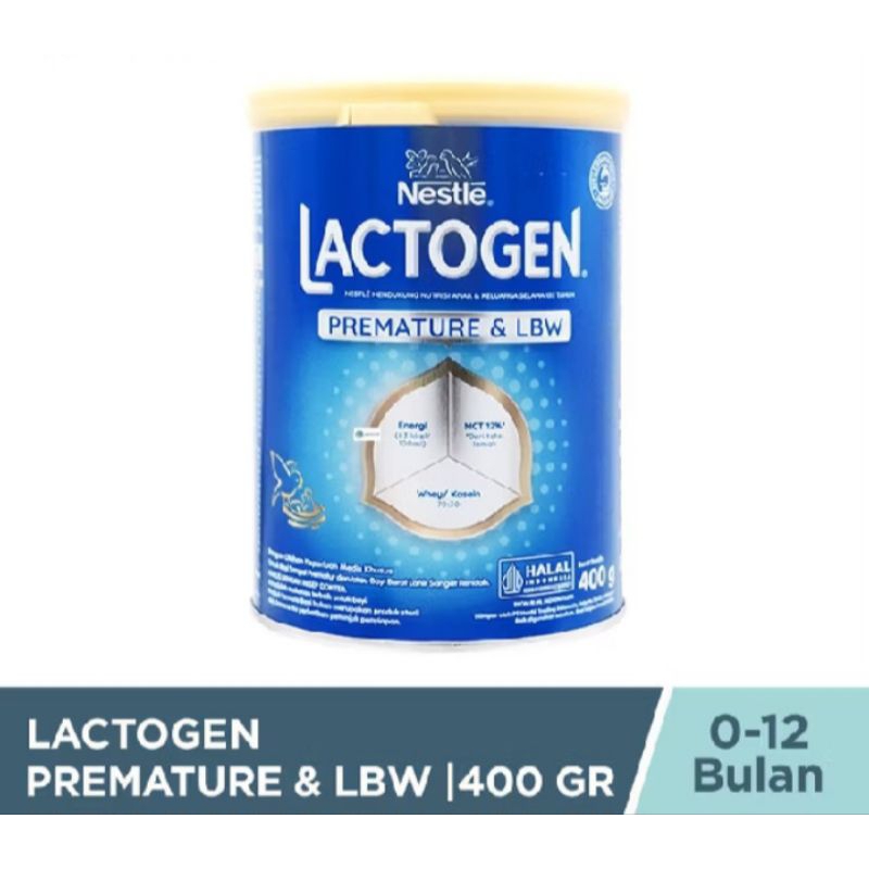 Lactogen Prematur susu formula untuk bayi Prematur & BBLR kemasan 400gr
