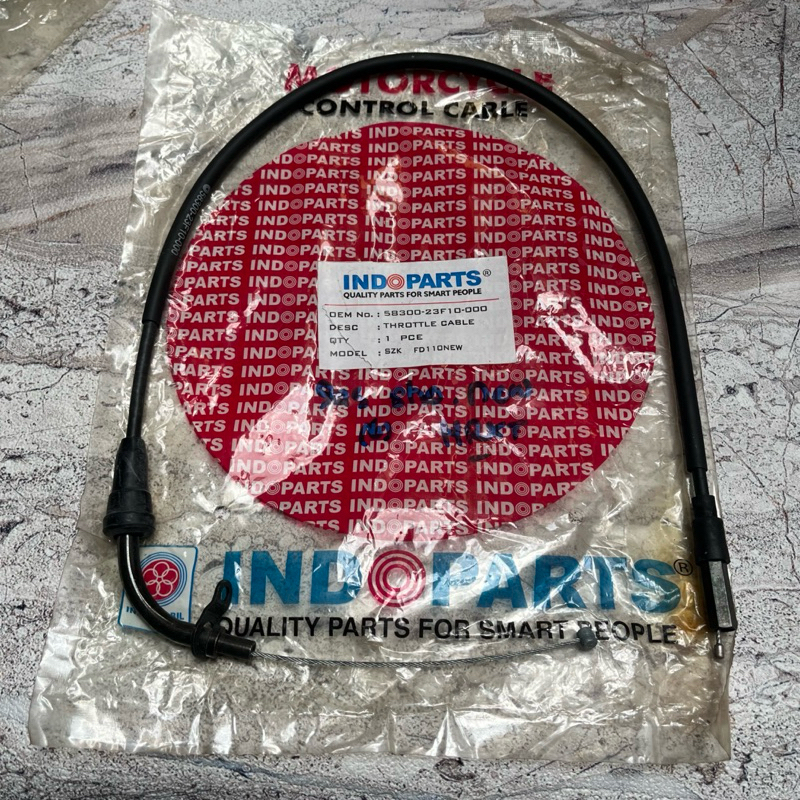 Kanel tali gas Suzuki new Smash 110 indopart