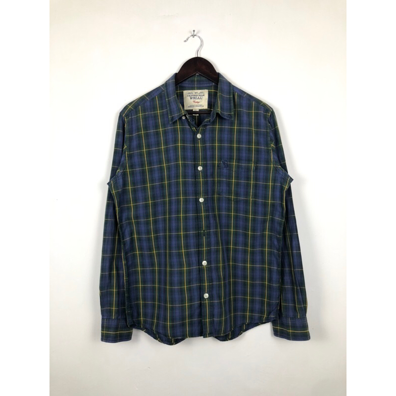 CALIFORNIA WHO AU FLANNEL SHIRT