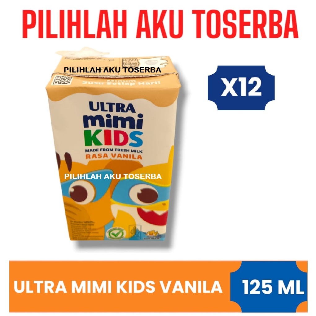 

Susu Ultra Mimi Kids VANILA 125 ml - ( HARGA 12 PCS )