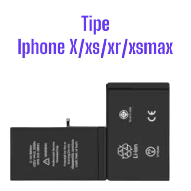 BATERAI/BATRE IPHONE X/XS/XR/XSMAX SET ORIGINAL