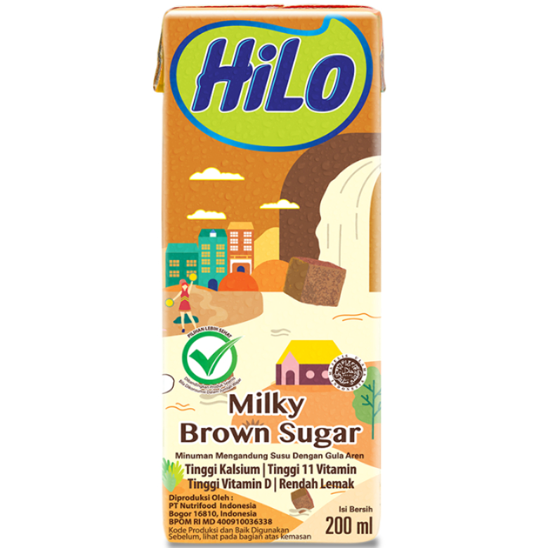 

Hilo susu uht milky brown sugar 200 ml